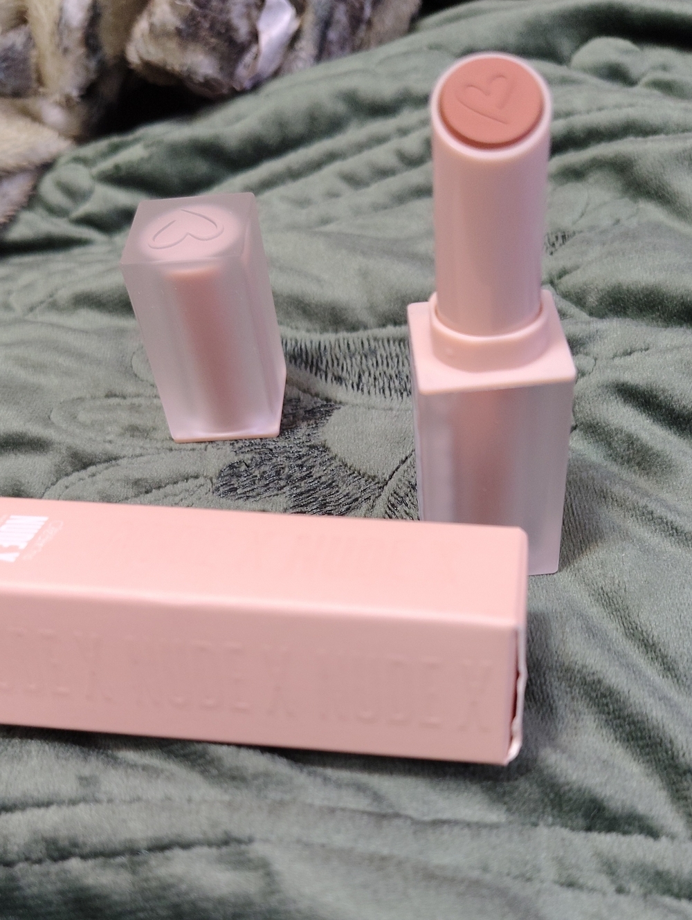 Blush Pink Lip Balm Stick - Hydrating Nude Tint
